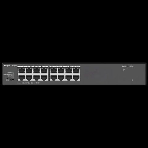 Ruijie Reyee RG-ES116G-L 16-портовый гигабитный неуправляемый коммутатор 99-00018540 фото