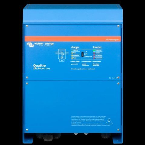 VictronEnergy Quattro 48/15000/200-100/100 Комбинированный инвертор однофазный и зарядное устройство 99-00020556 фото