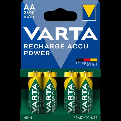 VARTA PROF ACCU AA 2600mAh BLI 4 NI-MH Аккумулятор 99-00009609 фото