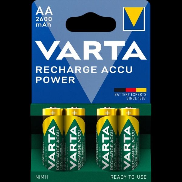 VARTA PROF ACCU AA 2600mAh BLI 4 NI-MH Аккумулятор 99-00009609 фото