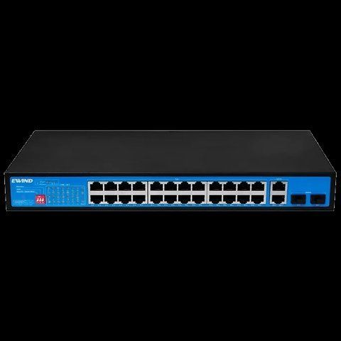 Ewind EW-S1928CG-AP 28-портовый 24*1000M POE+2*GE+2*GF PoE 99-00018271 фото