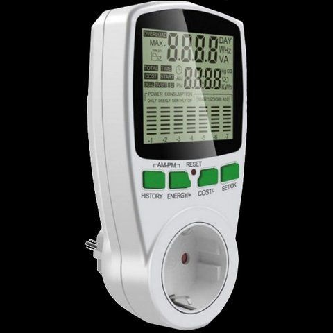 Intertek Power Meter Cat 2 (PP-3460) Двотарифний ватметр 99-00011263 фото