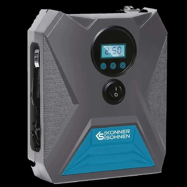 Konner&Sohnen KS P10 Компресор автомобільний 12В 120Вт 150psi 99-00019431 фото