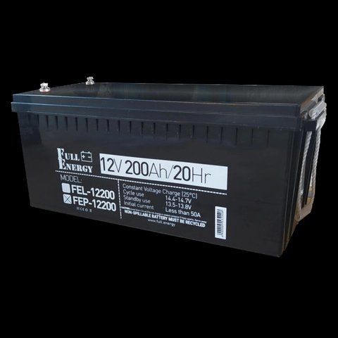 Full Energy FEP-12200 Акумулятор 12В 200 А&bull;г 99-00011459 фото