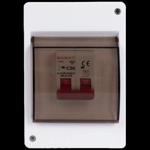 E.NEXT e.plbox.stand.n.04k Корпус пластиковий 4-модульний навісний 99-00017662 фото