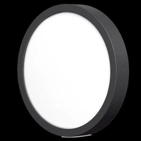 VIDEX 18W 5000K Black LED светильник круглый накладной 99-00017547 фото