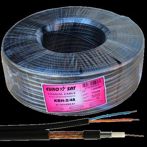 EUROSAT 3C2V/48+2х0.51мм Кабель комбинированный 99-00013188 фото