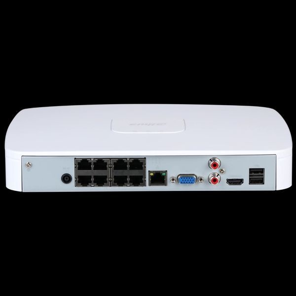 DHI-NVR2108-8P-I2 8-канальный Smart 1U 8PoE 1HDD WizSense 99-00014834 фото