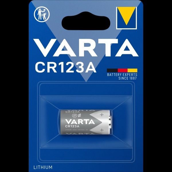 VARTA CR 123A BLI 1 LITHIUM Батарейка 99-00009612 фото