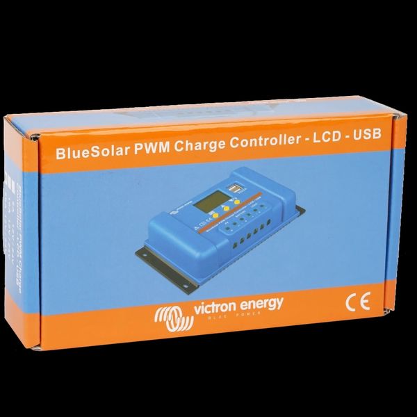 Victron Energy BlueSolar PWM-LCD&USB 12/24V-20A(20A, 12/24В) Контроллер заряда 99-00010925 фото