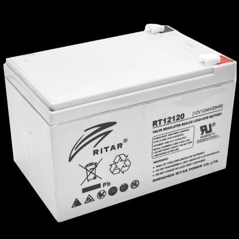 AGM RITAR RT12120B 12V 12Ah Акумуляторна батарея 99-00020033 фото
