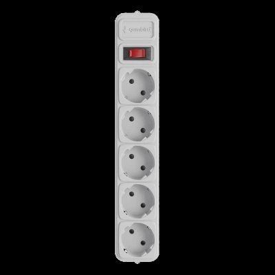 Gembird SPG5-X-6G Мережевий фільтр для ДБЖ (UPS) 1.8 м кабель 5 розеток 99-00020986 фото