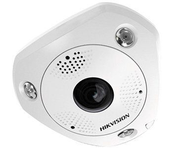 DS-2CD6365G0-IVS (1.27мм) 6Мп Fisheye IP камера серии DeepinView 99-00001516 фото