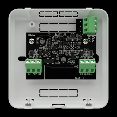Tiras AM-IN4 Адресный модуль для увеличения количества входов Тирас 99-00010025 фото